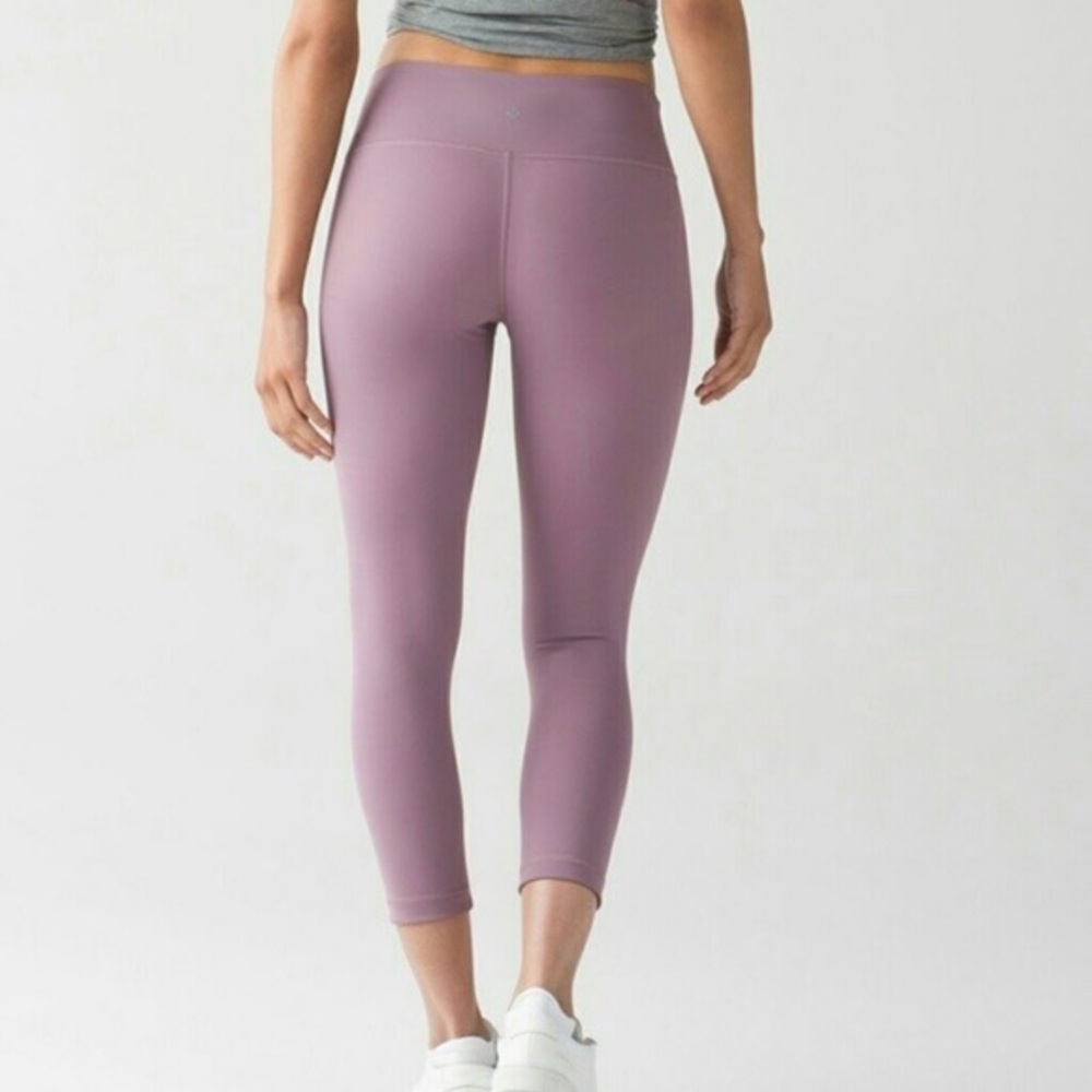 Lululemon Wunder Under Dusty Mauve Purple Sze 2